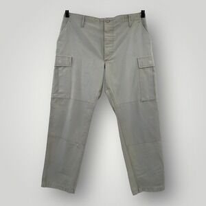 Propper Tactical Cargo Work Pants Mens 38x31 Beige Battle Rip Reinforced Knee